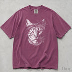 Gangster Catpuc Comfort Colors T-Shirt - Berry / S - T-Shirt