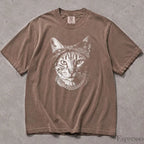 Gangster Catpuc Comfort Colors T-Shirt - Espresso / S - T-Shirt