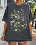 Garden Tree Frogs T-Shirt - Pepper / S - T-Shirt