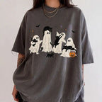 Ghost Cat Comfort Colors T-Shirt - T-Shirt