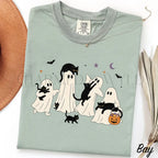 Ghost Cat Comfort Colors T-Shirt - Bay / S - T-Shirt