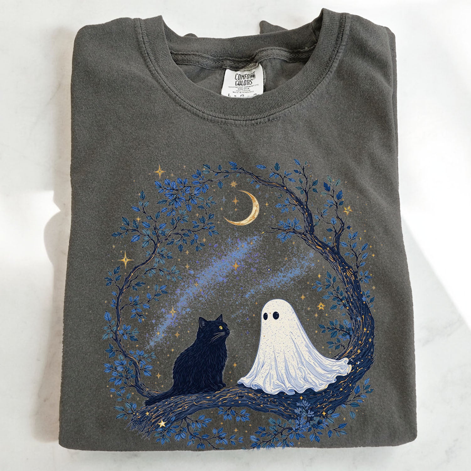 The Cat and The Ghost T-Shirt