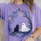 The Cat and The Ghost T-Shirt