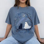 The Cat and The Ghost T-Shirt