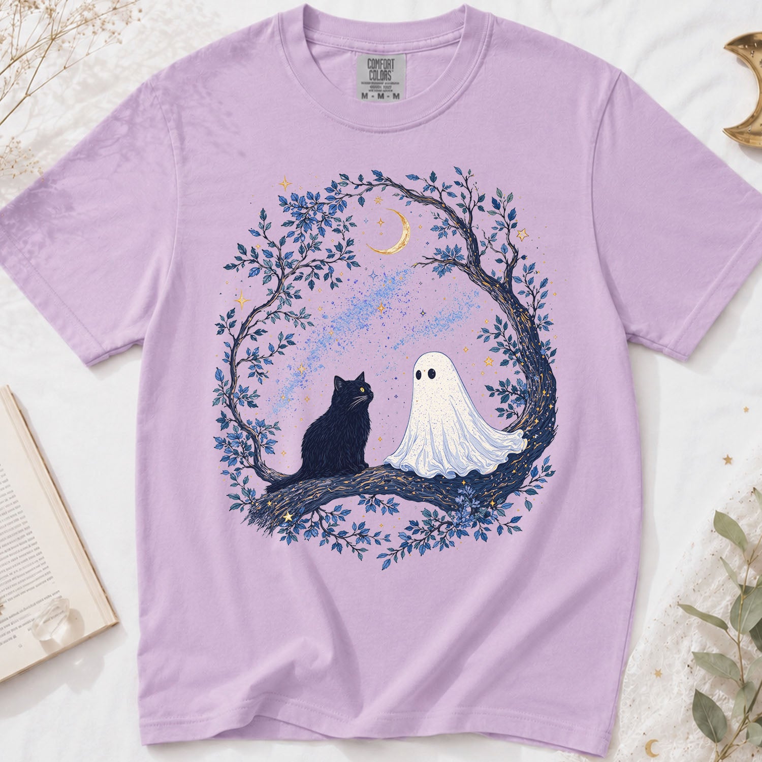 The Cat and The Ghost T-Shirt