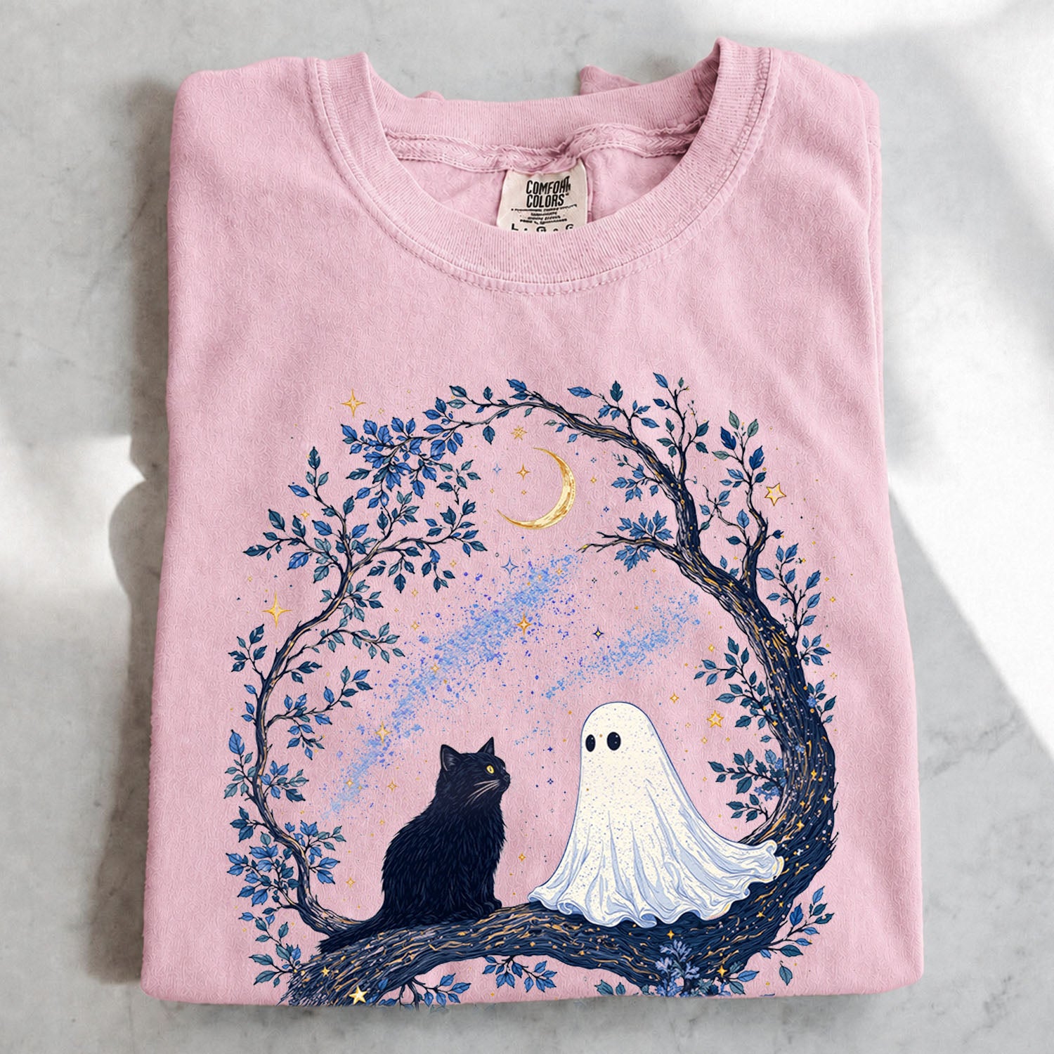 The Cat and The Ghost T-Shirt