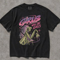Girls Will Be Girls Retro Comfort Colors T-Shirt - Black / S - T-Shirt