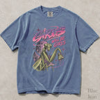 Girls Will Be Girls Retro Comfort Colors T-Shirt - Blue Jean / S - T-Shirt