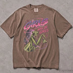 Girls Will Be Girls Retro Comfort Colors T-Shirt - Espresso / S - T-Shirt