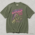 Girls Will Be Girls Retro Comfort Colors T-Shirt - Moss / S - T-Shirt