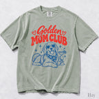 Golden Retriever Mom Club Comfort Colors T-Shirt