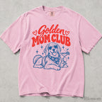 Golden Retriever Mom Club Comfort Colors T-Shirt