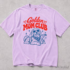 Golden Retriever Mom Club Comfort Colors T-Shirt
