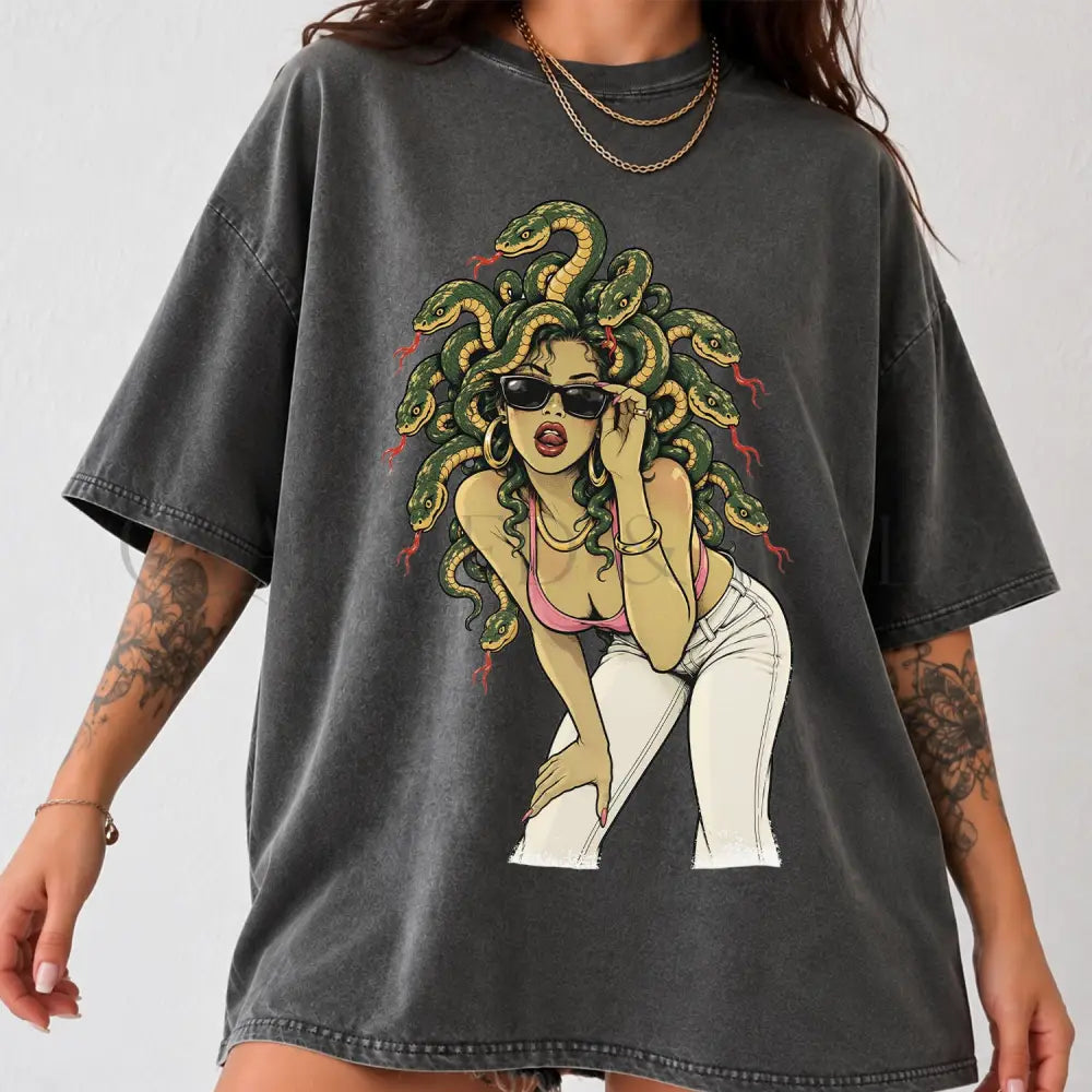 Grand Medusa Comfort Colors T-Shirt - T-Shirt
