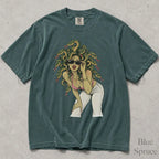 Grand Medusa Comfort Colors T-Shirt - Blue Spruce / S - T-Shirt