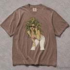 Grand Medusa Comfort Colors T-Shirt - Espresso / S - T-Shirt