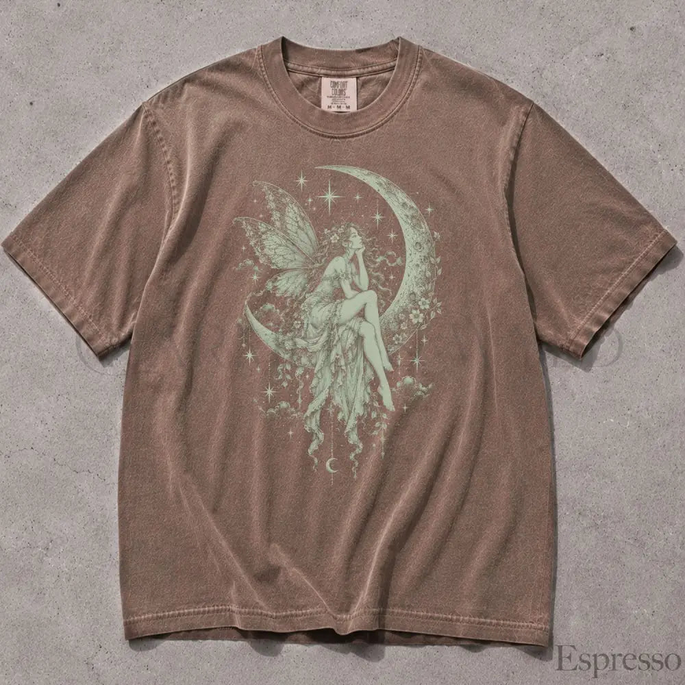 Green Fairy Comfort Colors T-Shirt - Espresso / S - T-Shirt