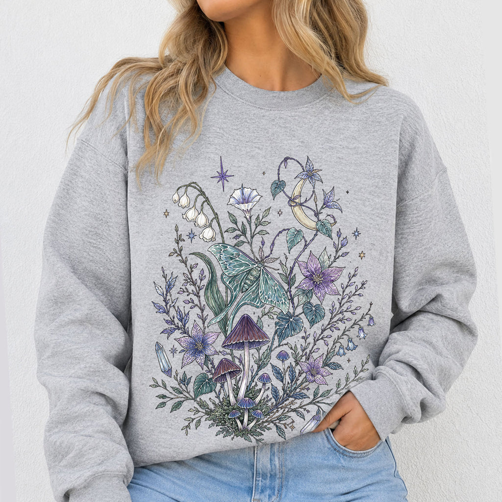 Mystic Moth Graphic Sweatshirt