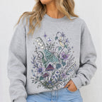 Mystic Moth Graphic Sweatshirt