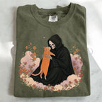 Grim Reaper’s Cat T-Shirt - T-Shirt
