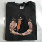 Grim Reaper’s Cat T-Shirt - Black / S - T-Shirt