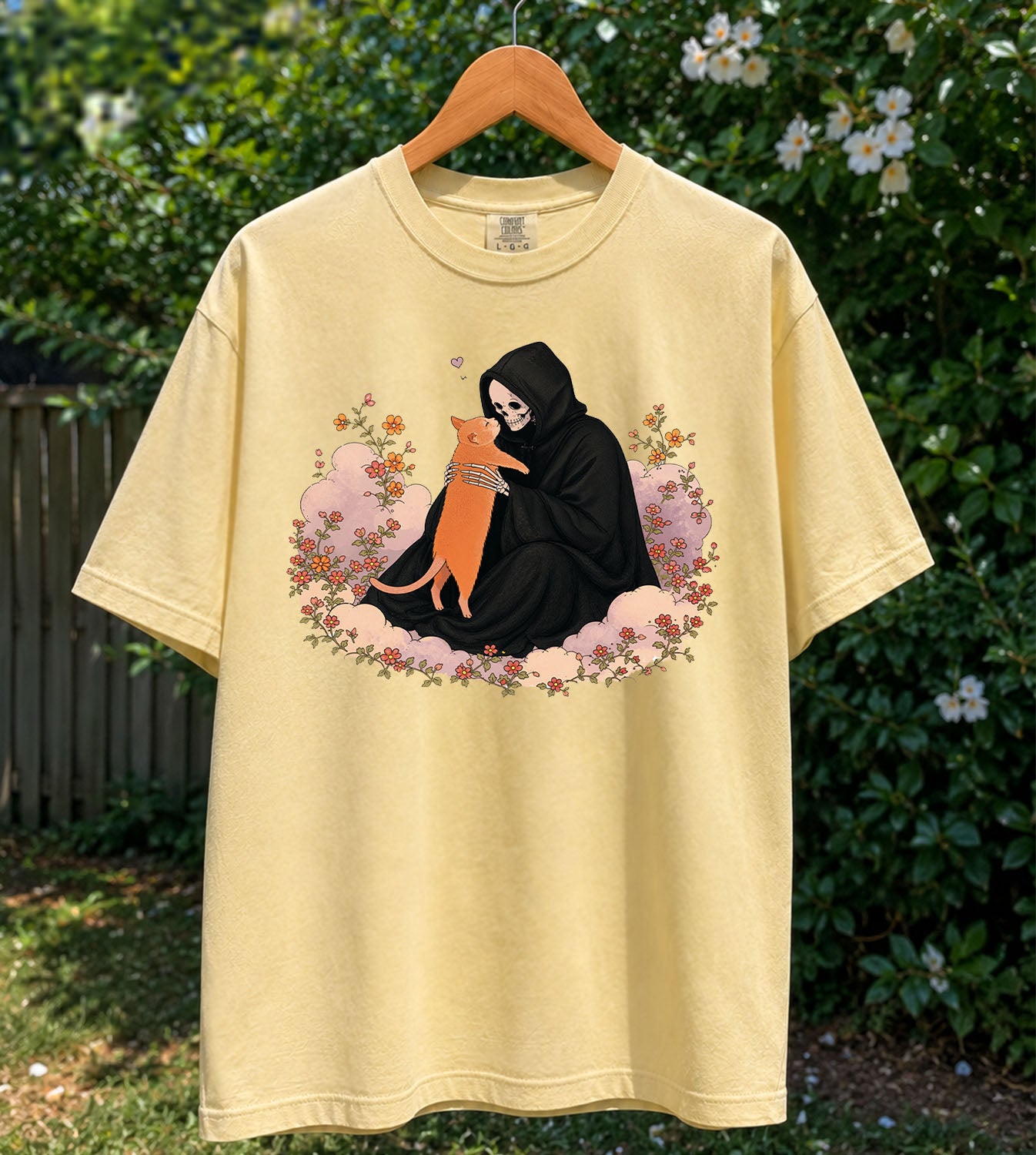 Grim Reaper's Cat T-Shirt