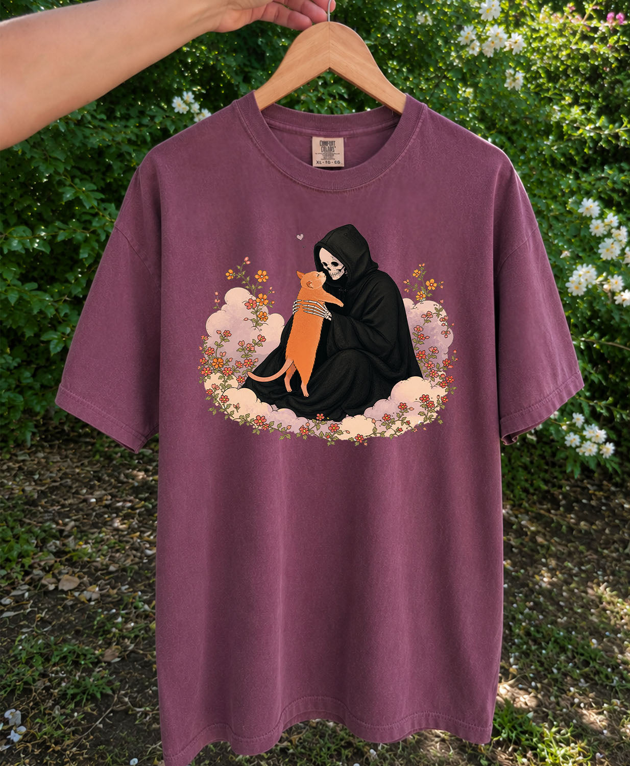 Grim Reaper's Cat T-Shirt