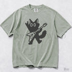 Guitar Rockstar Cat Comfort Colors T-Shirt - Bay / S - T-Shirt
