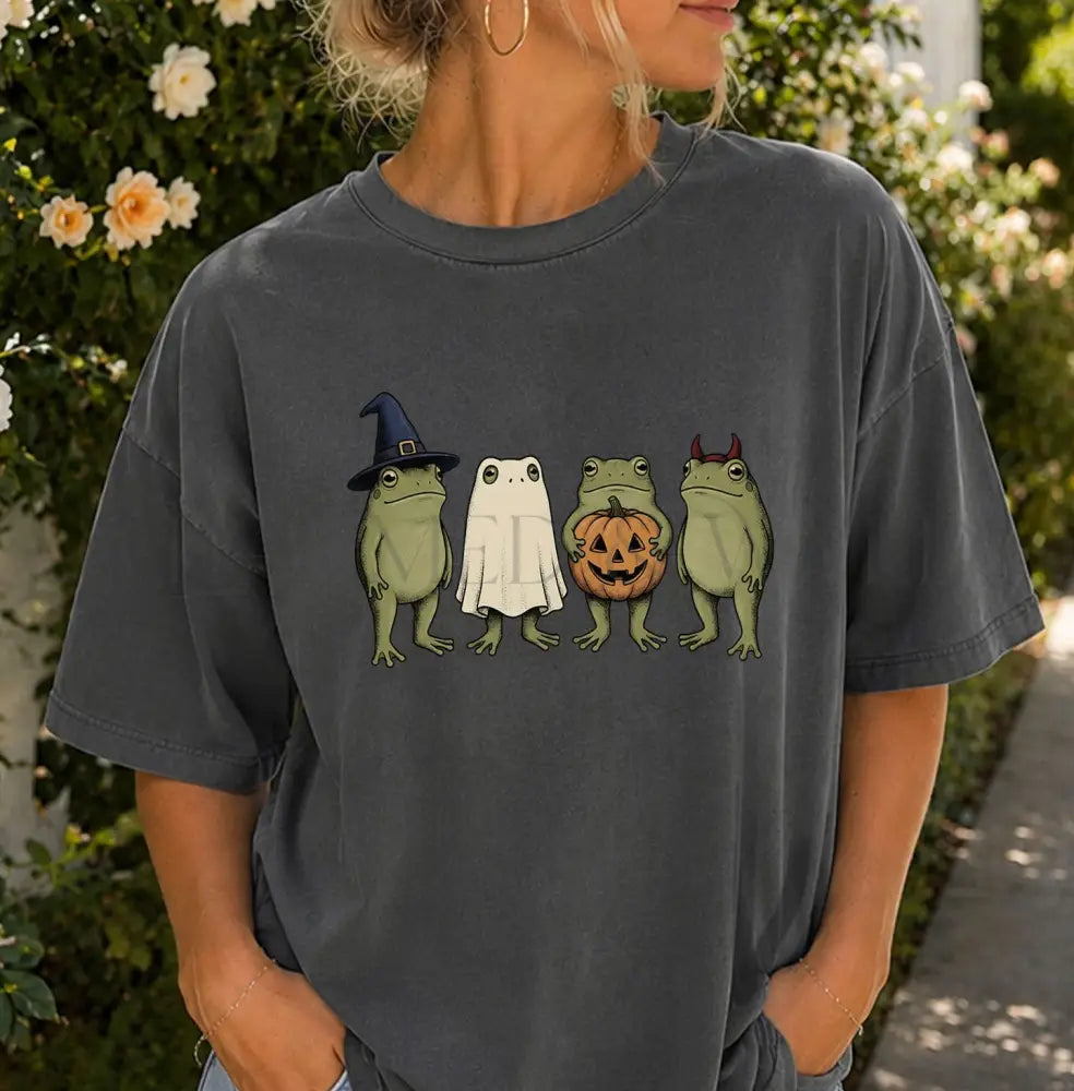 Halloween Frogs T-Shirt - T-Shirt