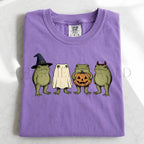 Halloween Frogs T-Shirt - Violet / S - T-Shirt
