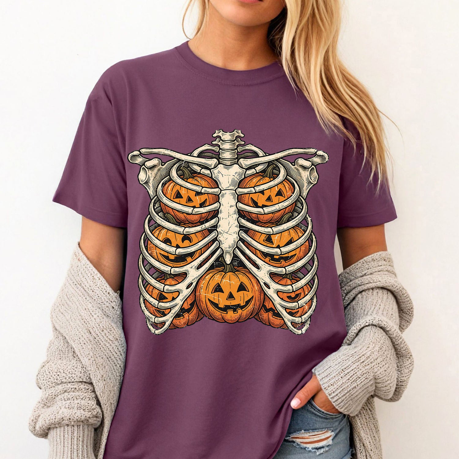 Halloween Skeleton T-Shirt