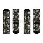 Herbology Glass Jar Flowers Adults Unisex Socks