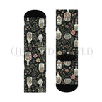 Herbology Glass Jar Flowers Adults Unisex Socks
