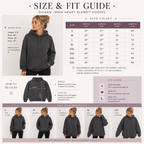 Whimsical Moth Hooded Sweatshirt
