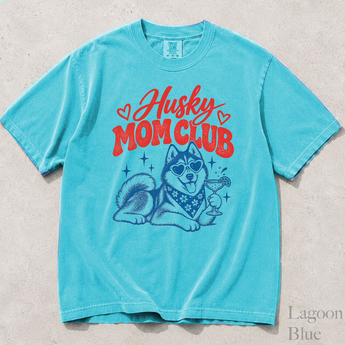 Husky Mom Club Comfort Colors T-Shirt