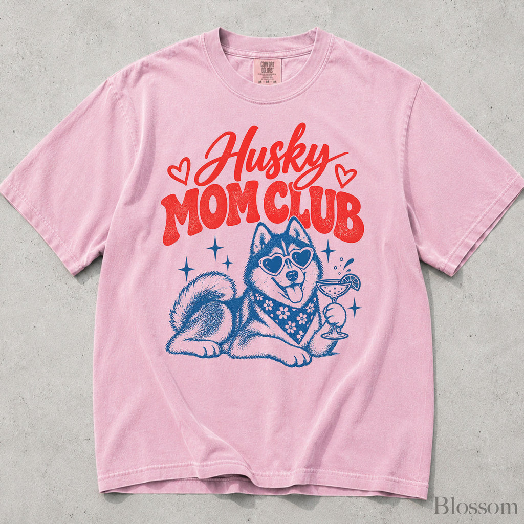 Husky Mom Club Comfort Colors T-Shirt
