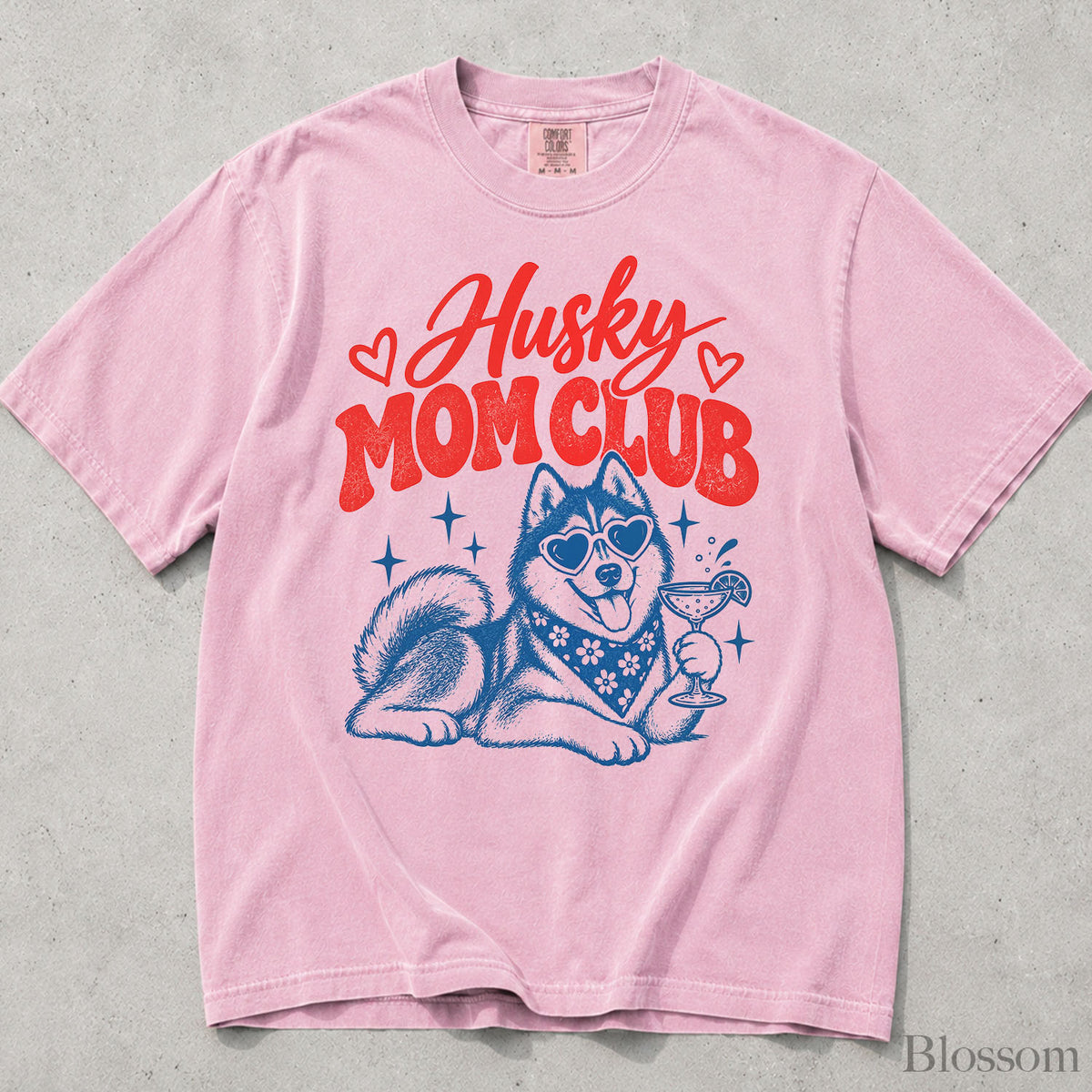 Husky Mom Club Comfort Colors T-Shirt