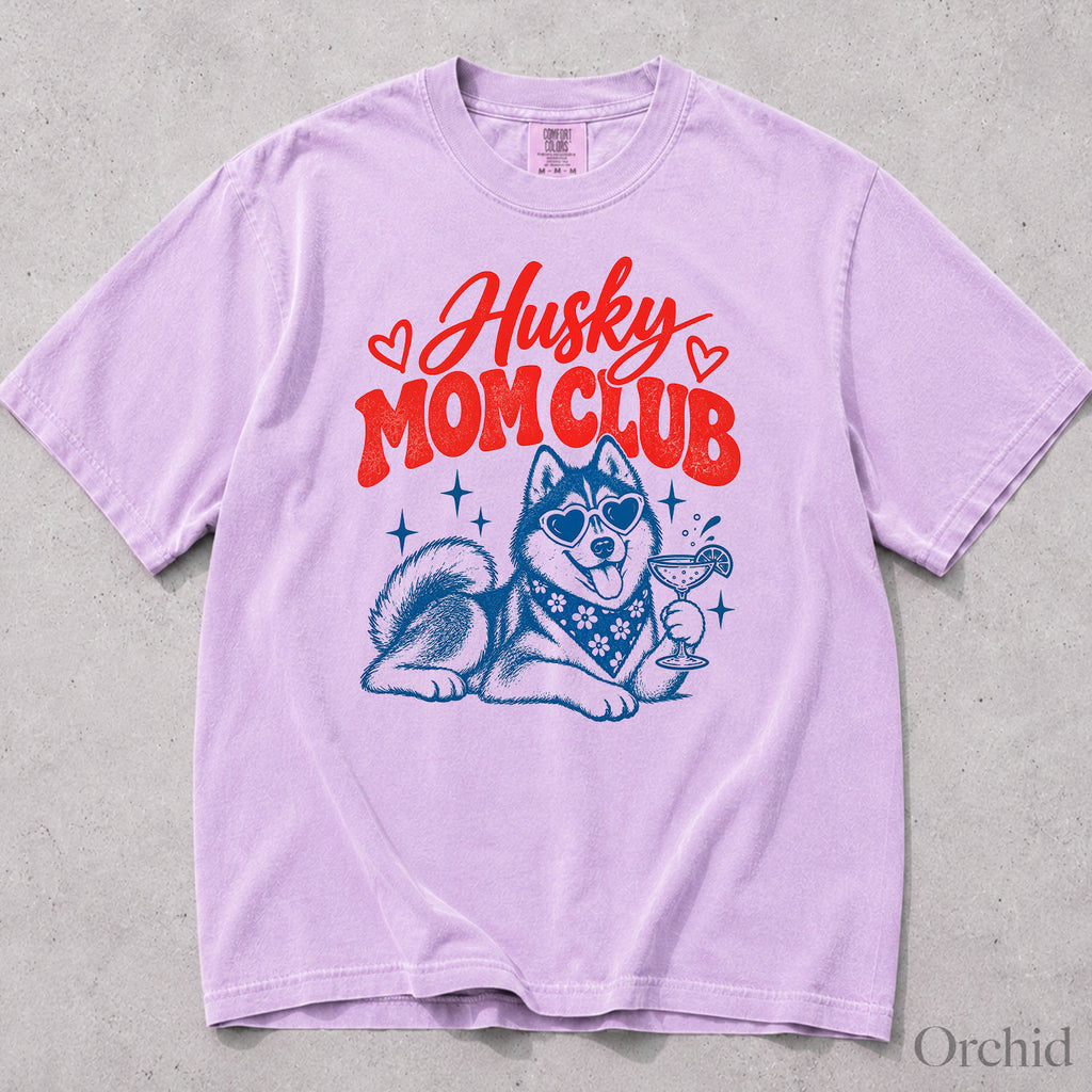 Husky Mom Club Comfort Colors T-Shirt
