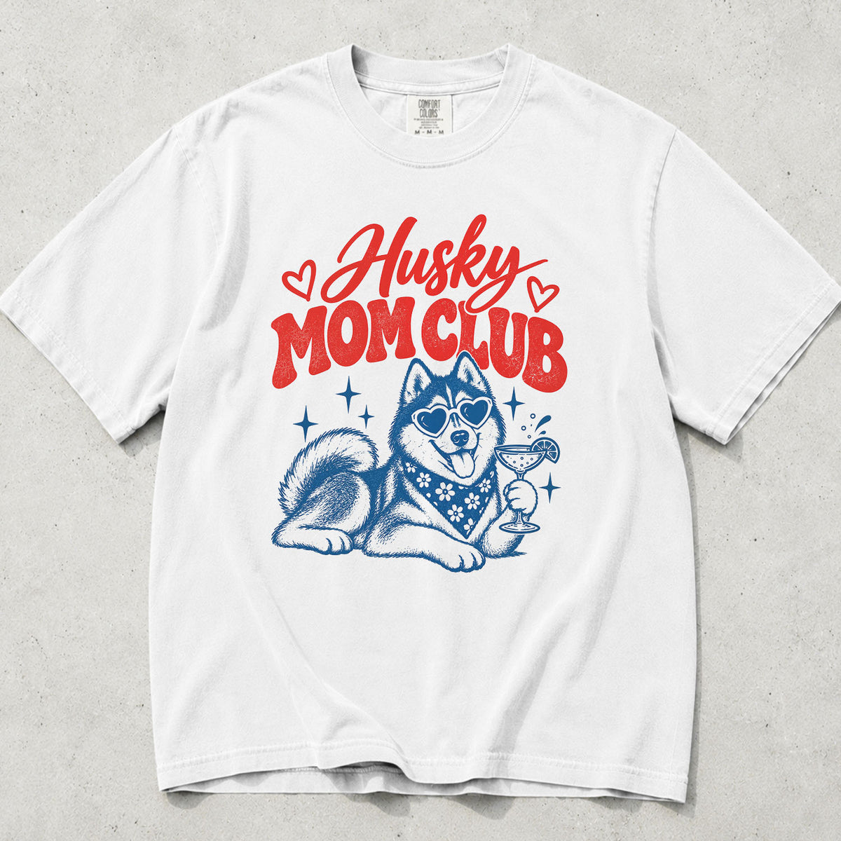 Husky Mom Club Comfort Colors T-Shirt
