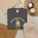 Doing Diddly Squat Frog T-shirt - Charmed and Wyld