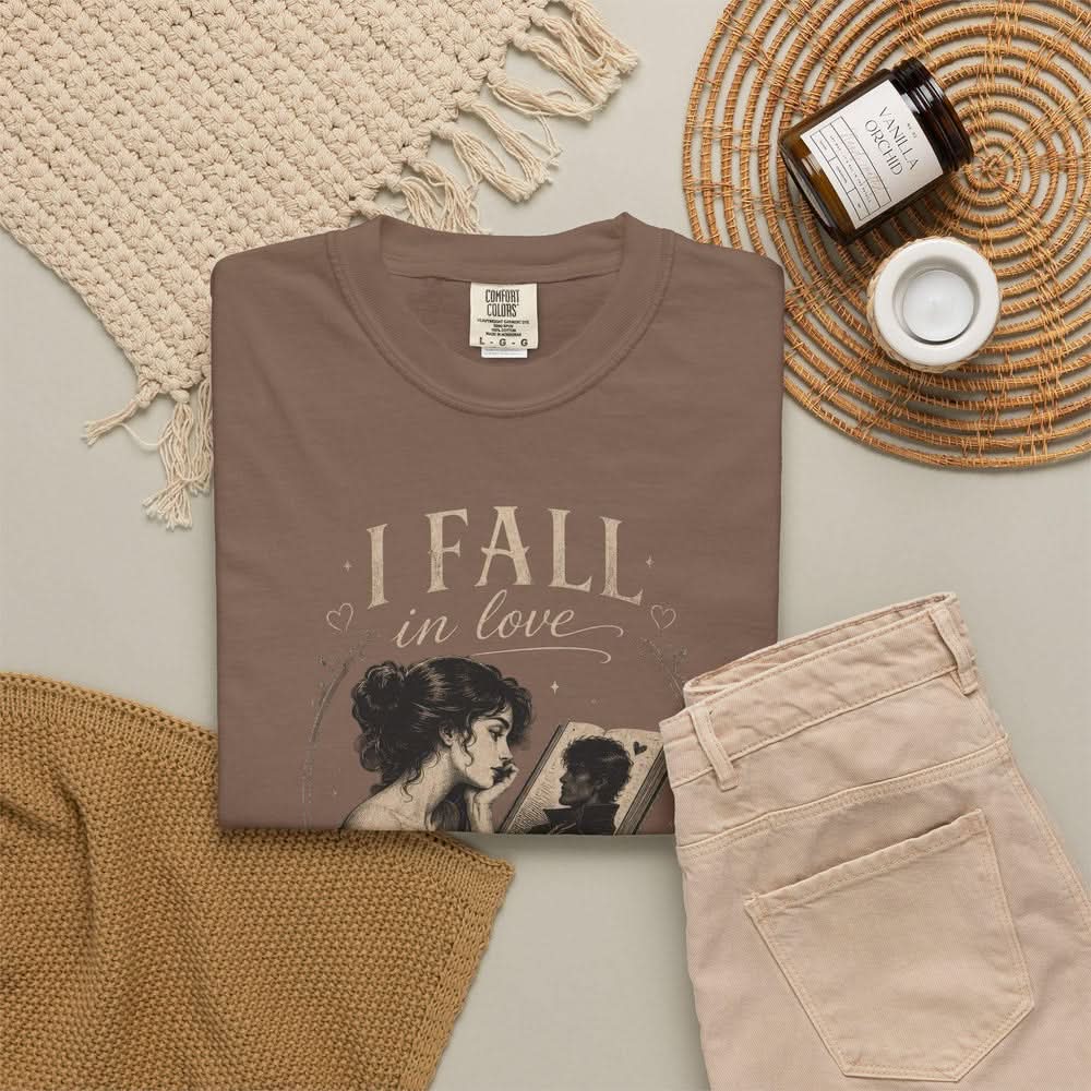 I Fall in Love with Fictional Men T-shirt