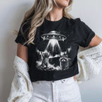 Raccoon Alien Invasion T-shirt