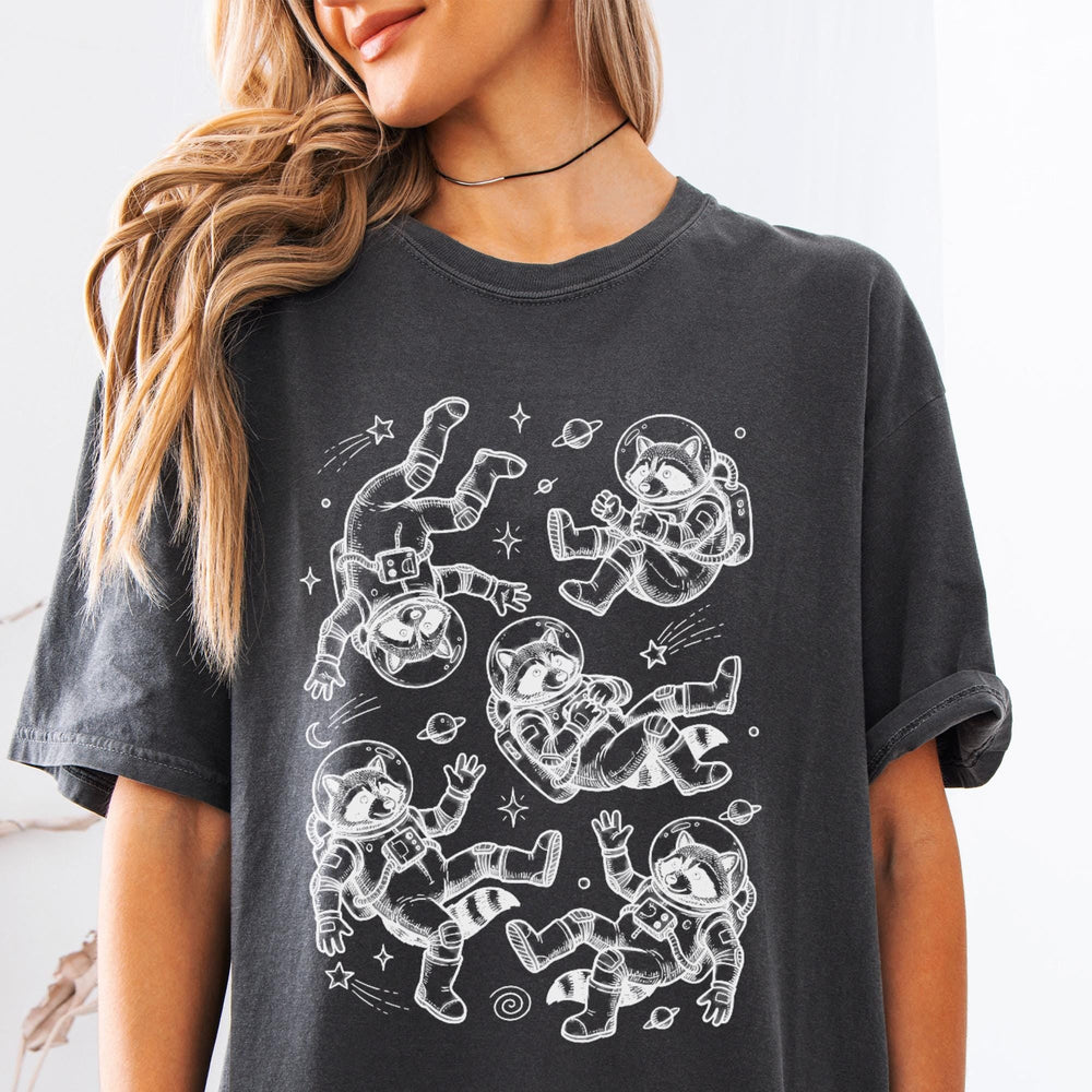 Raccoon Astronaut T-shirt
