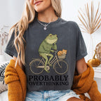 Probably Overthinking Frog T-shirt
