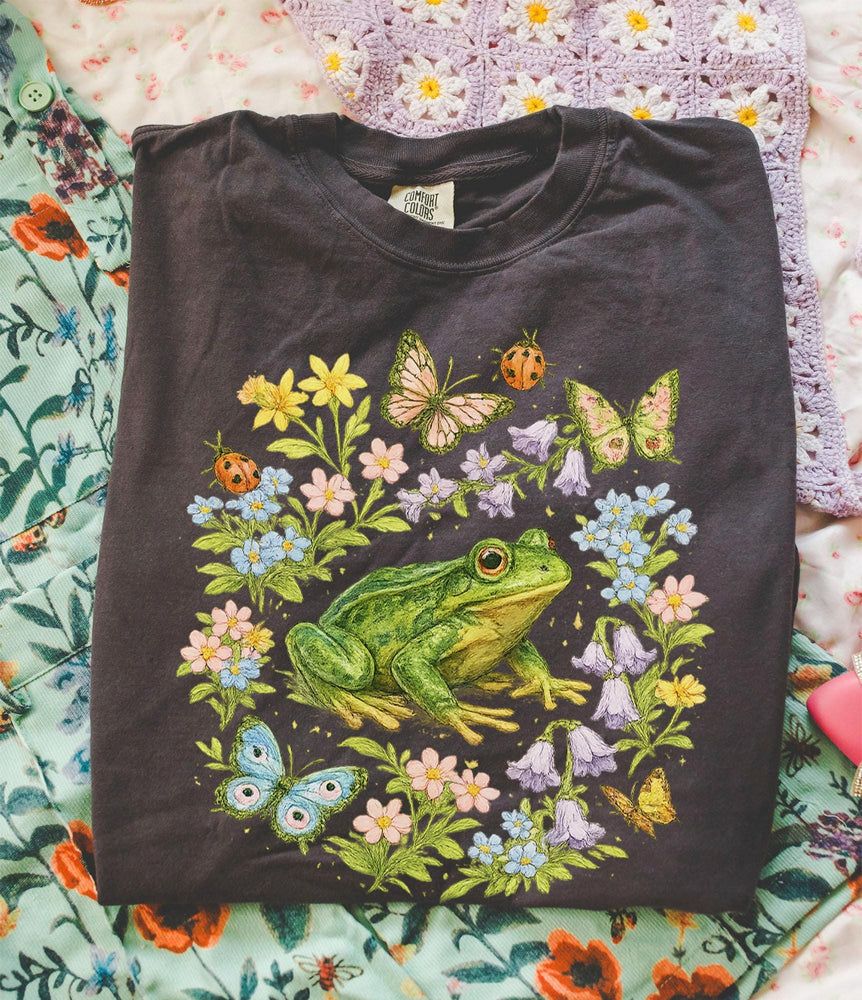 Frog Wildflower T-Shirt
