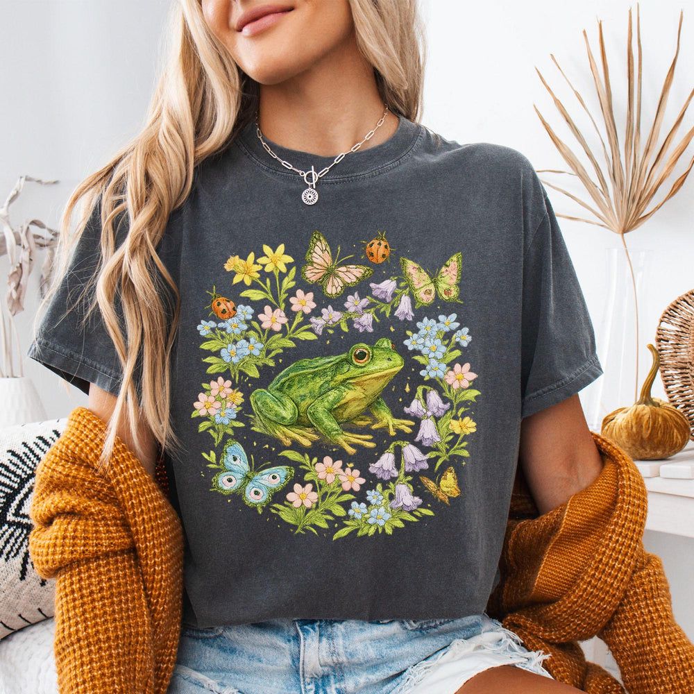 Frog Wildflower T-Shirt