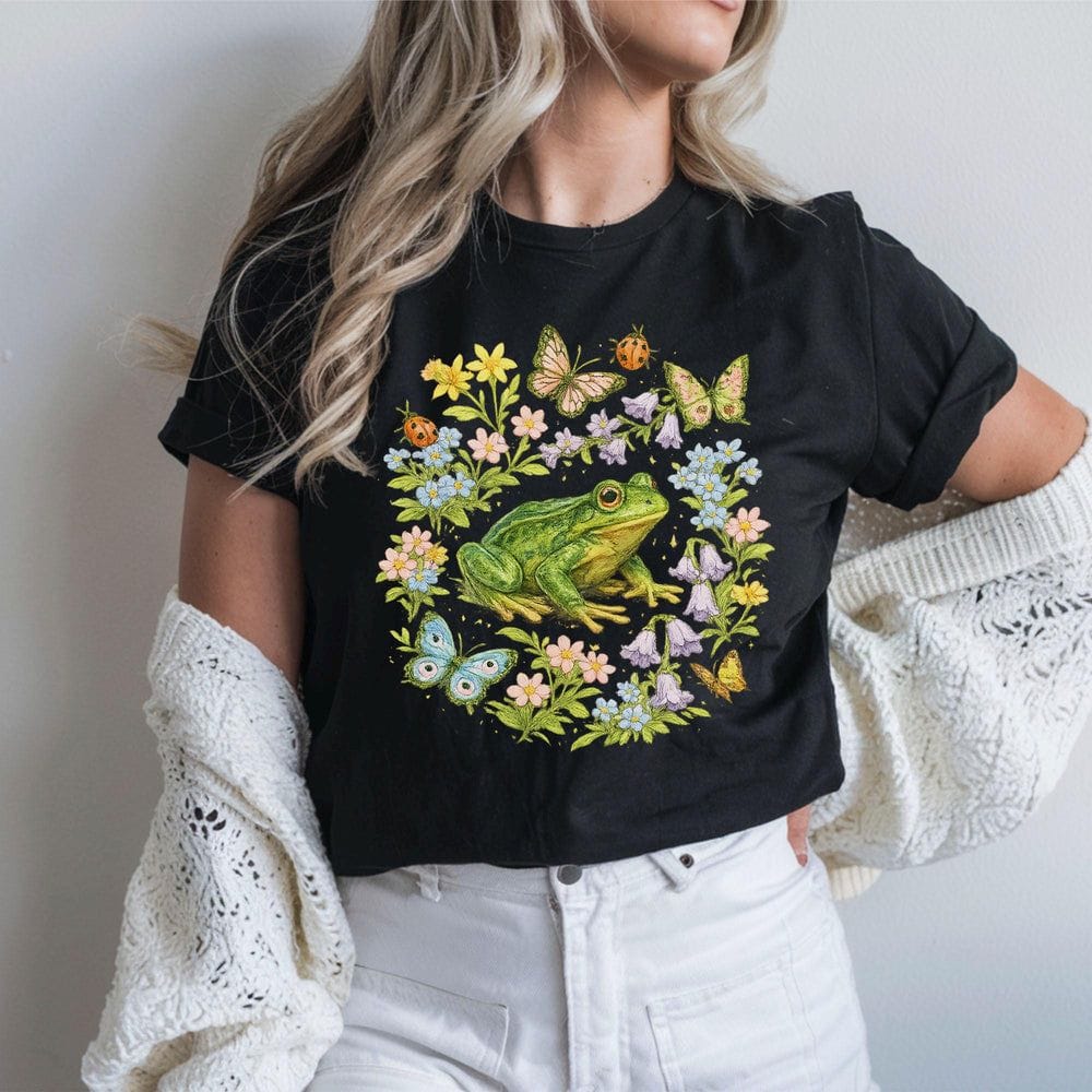 Frog Wildflower T-Shirt
