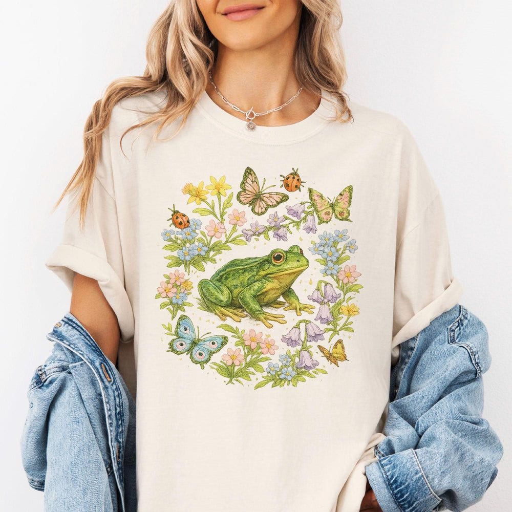 Frog Wildflower T-Shirt