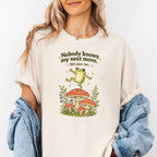 Nobody Knows My Next Move Frog T-Shirt