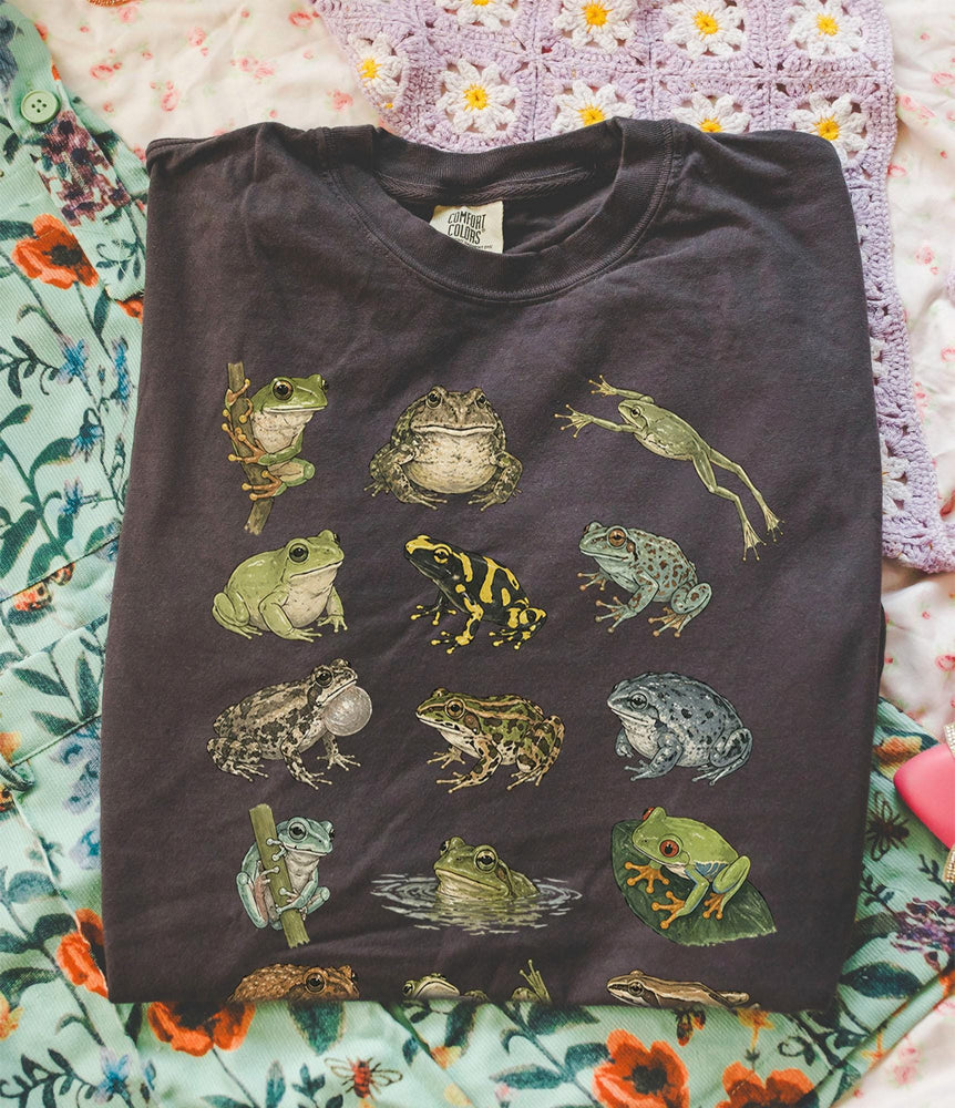 Frog Species T-Shirt